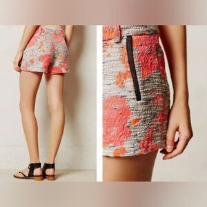 Anthropologie Nomad Morgan Caper Gardenside Short Size 0